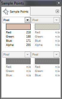 Sample points dialog