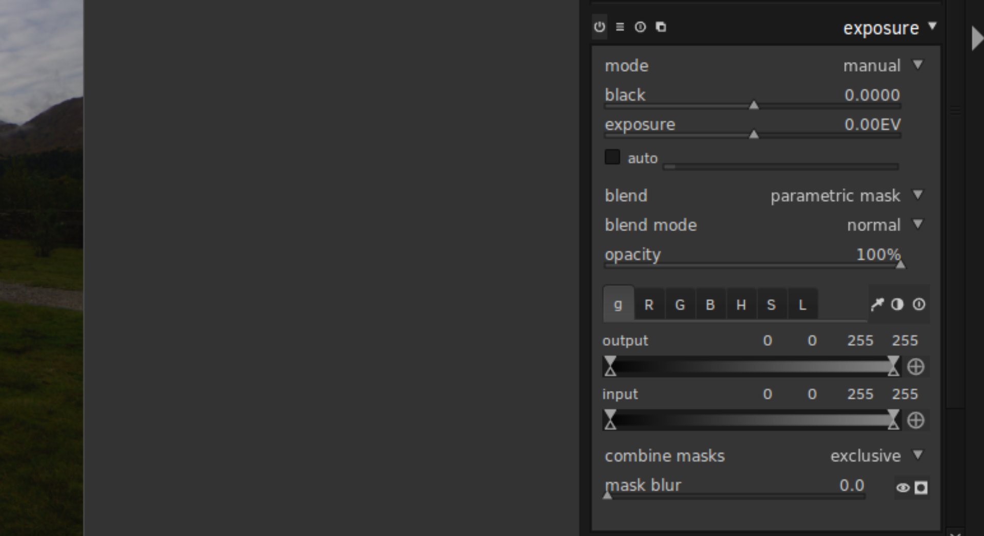 Ian Hex darktable luminosity mask tutorial