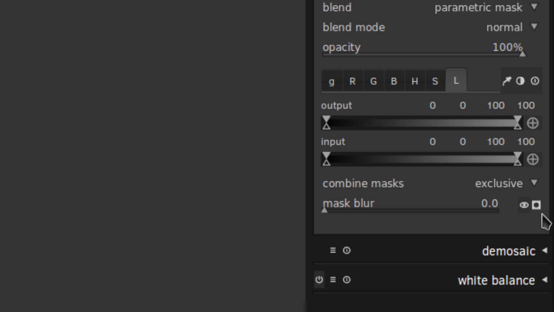 Ian Hex darktable luminosity mask tutorial