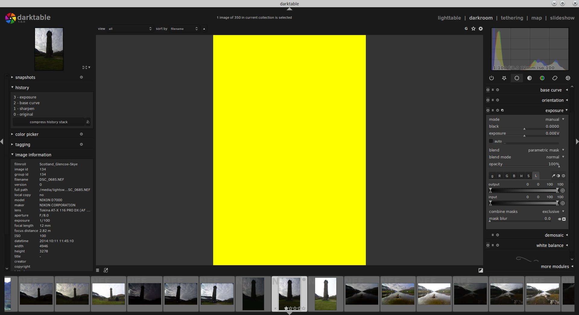 Ian Hex darktable luminosity mask tutorial