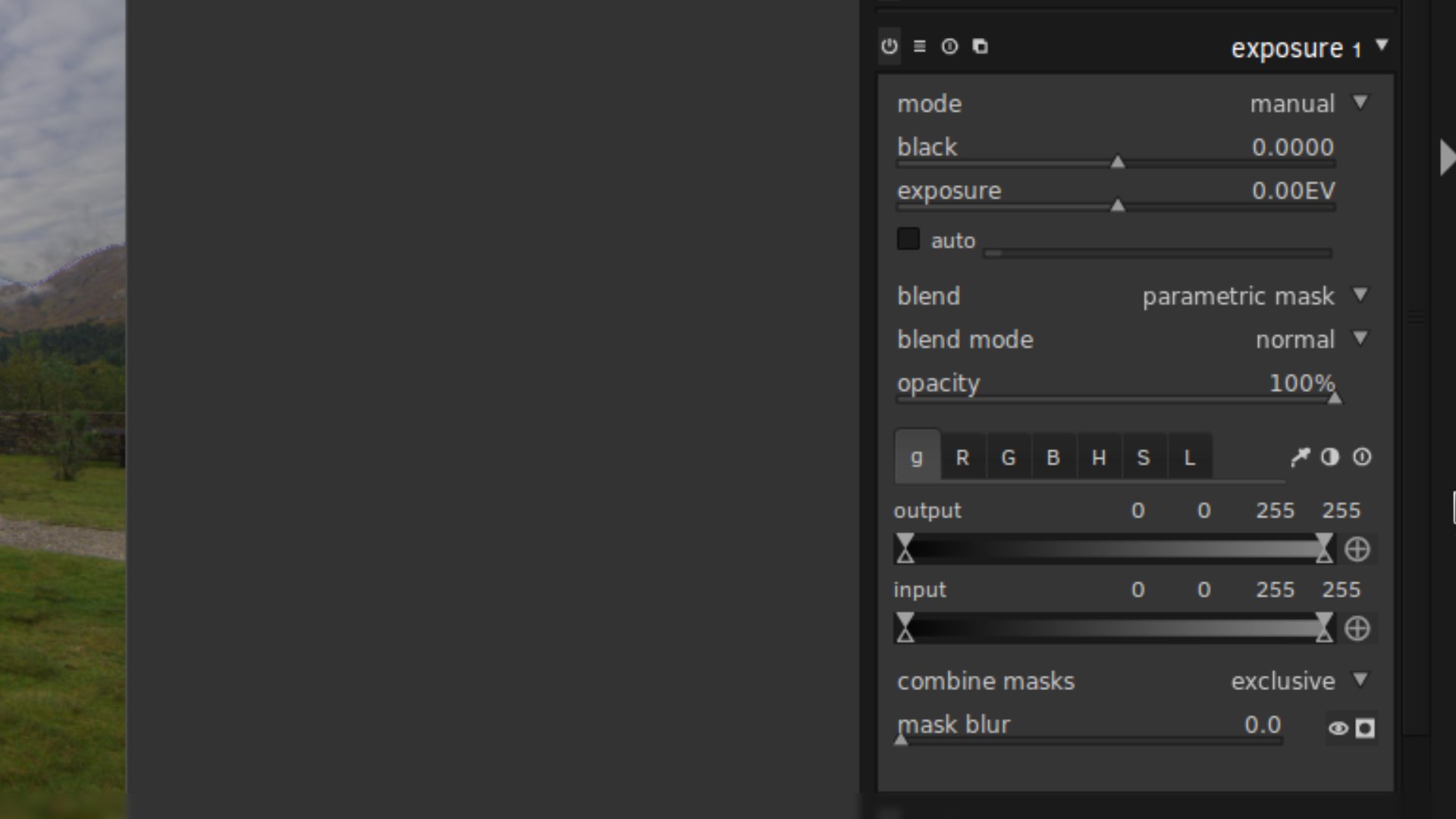 Ian Hex darktable luminosity mask tutorial