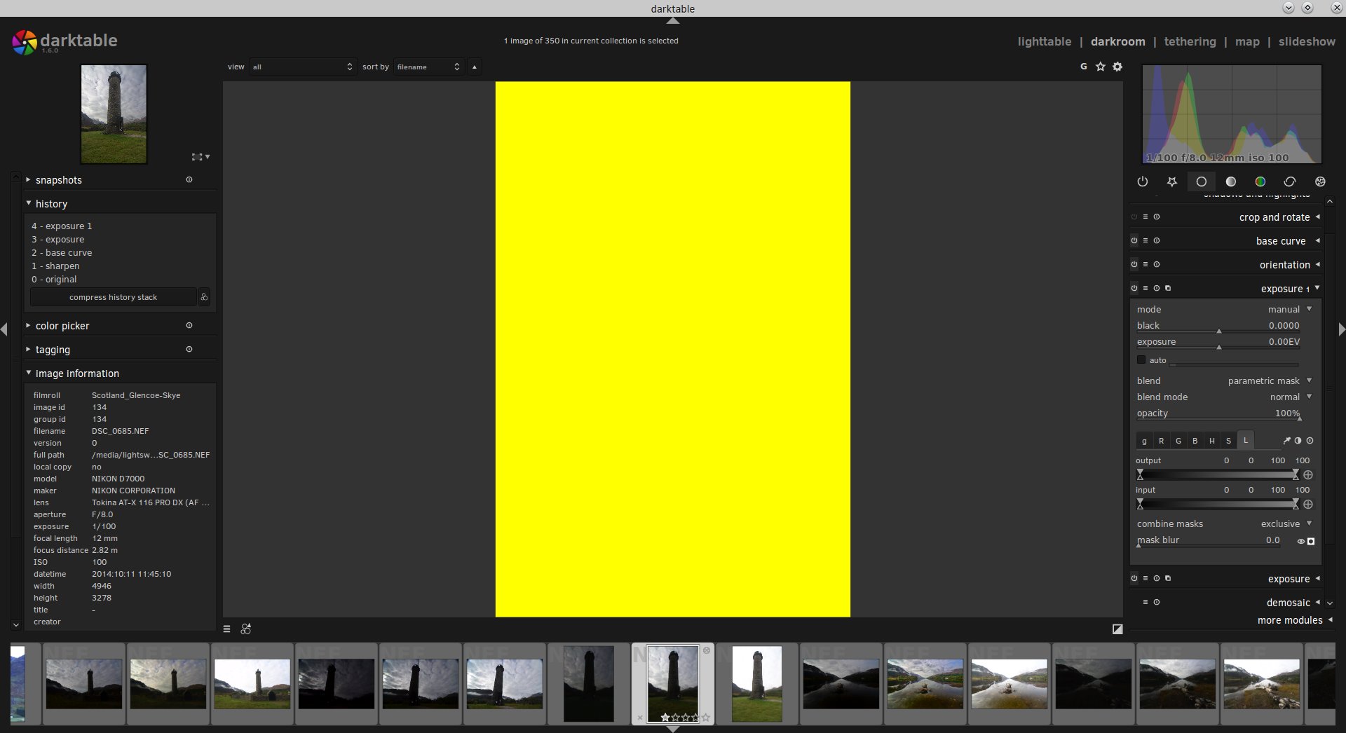 Ian Hex darktable luminosity mask tutorial