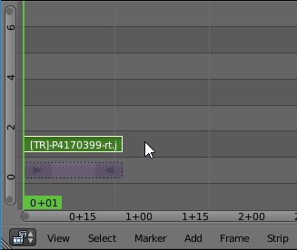 Blender VSE add transform strip